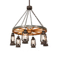Lantern chandelier - Maris Cove for dining room view 1