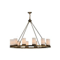 2-Light 48 in. Chandelier - Sabine Bloom for dining room view 1