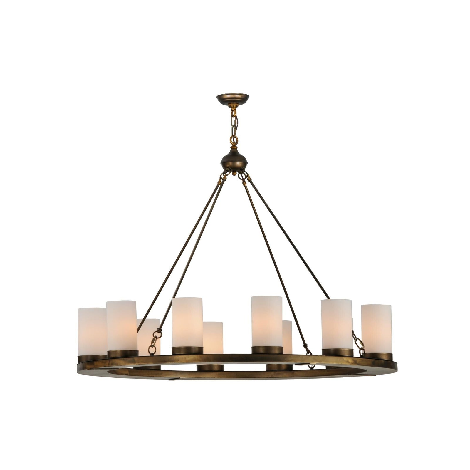 2-Light 48 in. Chandelier - Sabine Bloom for dining room view 1