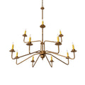 Candle chandelier - Evren Grove for dining room view 1