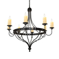 Candle chandelier - Halo Grove for dining room view 1