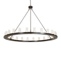 2-Light 72 in. Chandelier - Viana Cove for dining room view 1