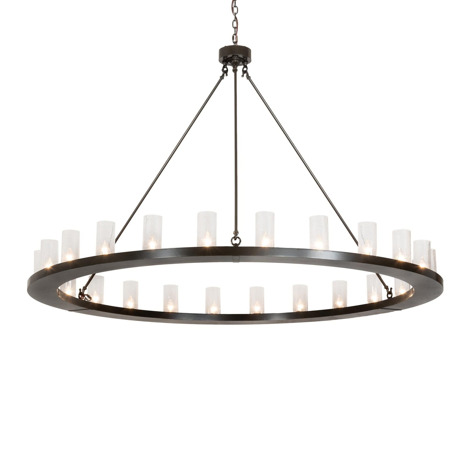 2-Light 72 in. Chandelier - Viana Cove for dining room view 1