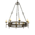 Candle chandelier - Siena Ridge for dining room view 1