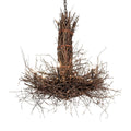 Candle chandelier - Junia Halo for dining room view 1