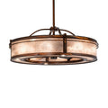 2-Light 46 in. Chandelier - Kaia Cove for dining room view 1