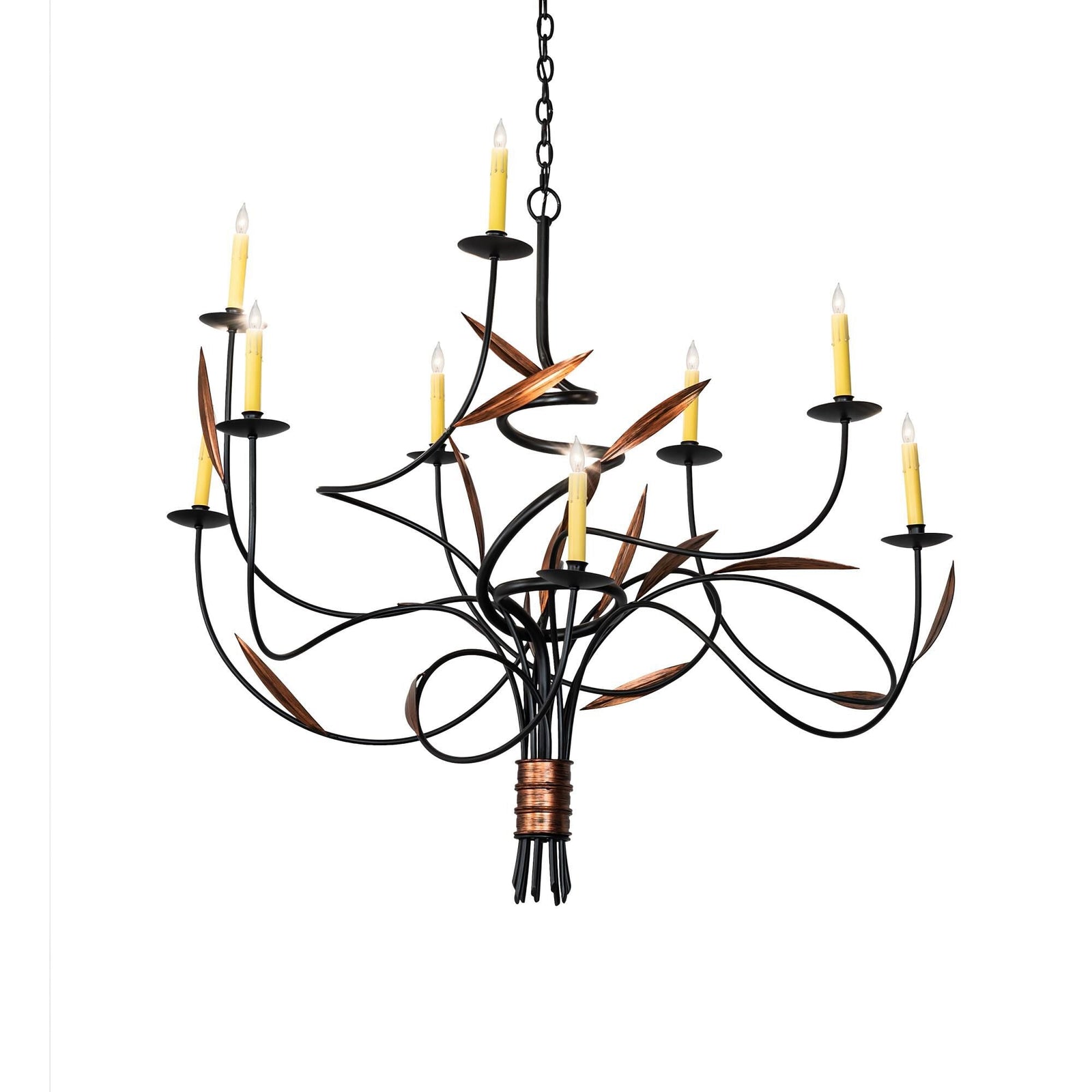 Candle chandelier - Maris Grove for dining room view 1