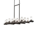 2-Light 72 in. Chandelier - Ion Loom for dining room view 1