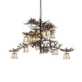 Branch chandelier - Bexley Halo for dining room view 1