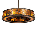 Round chandelier - Maren Loom for dining room view 1