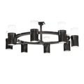 4-Light 62 in. LED Chandelier - Gilda Loom for dining room view 1