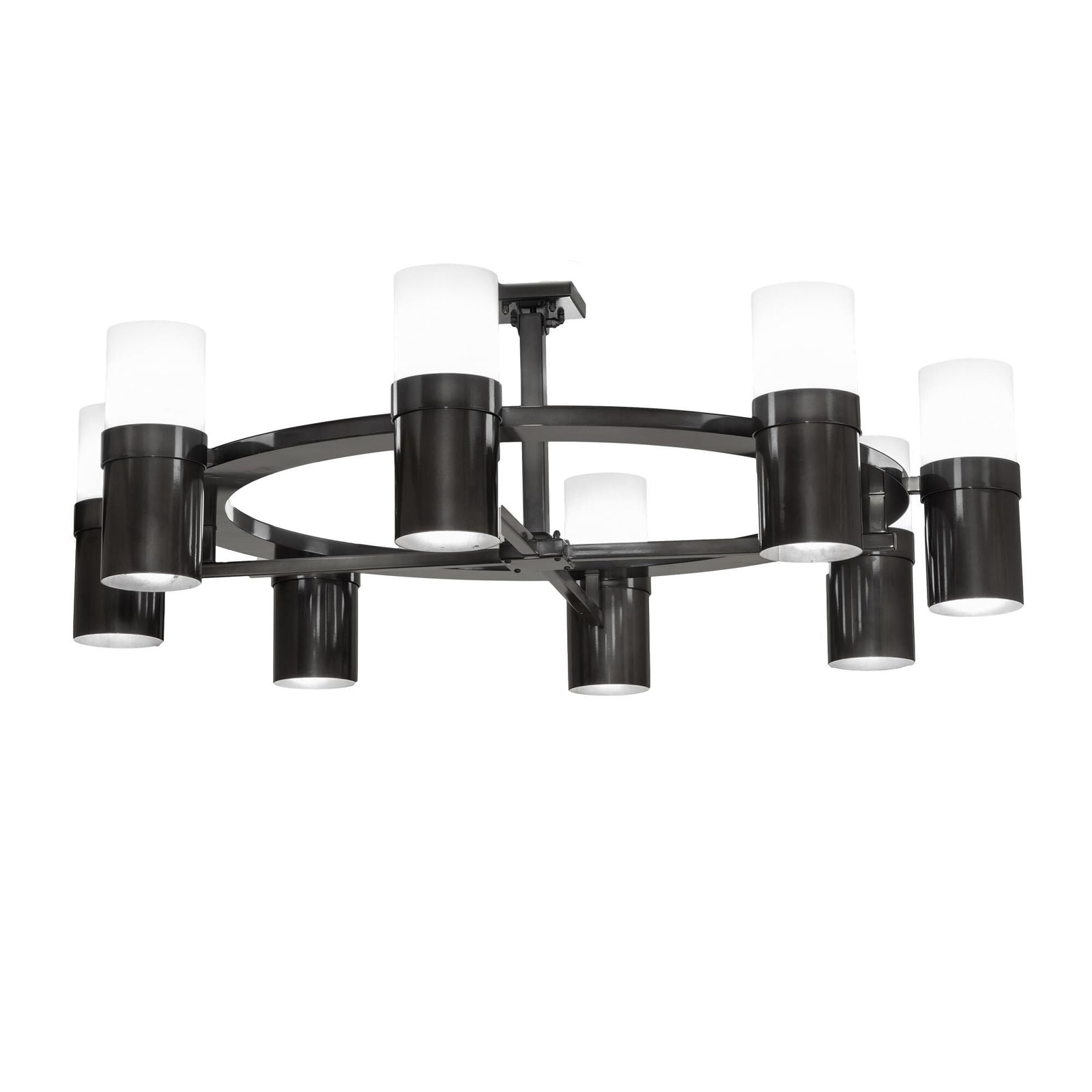 4-Light 62 in. LED Chandelier - Gilda Loom for dining room view 1