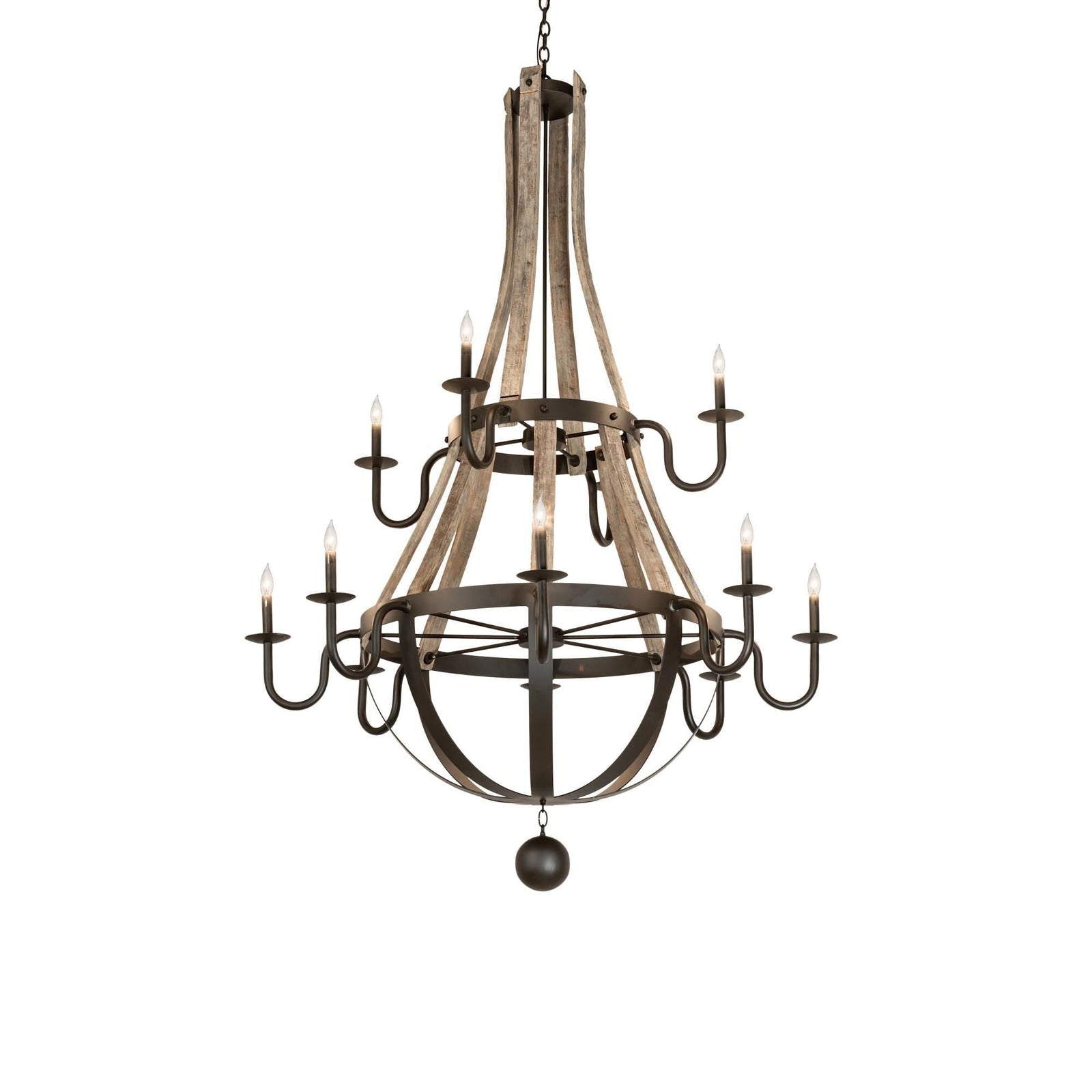Candle chandelier - Petra Ridge for dining room view 1