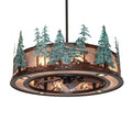 Round chandelier - Tessa Loom for dining room view 1