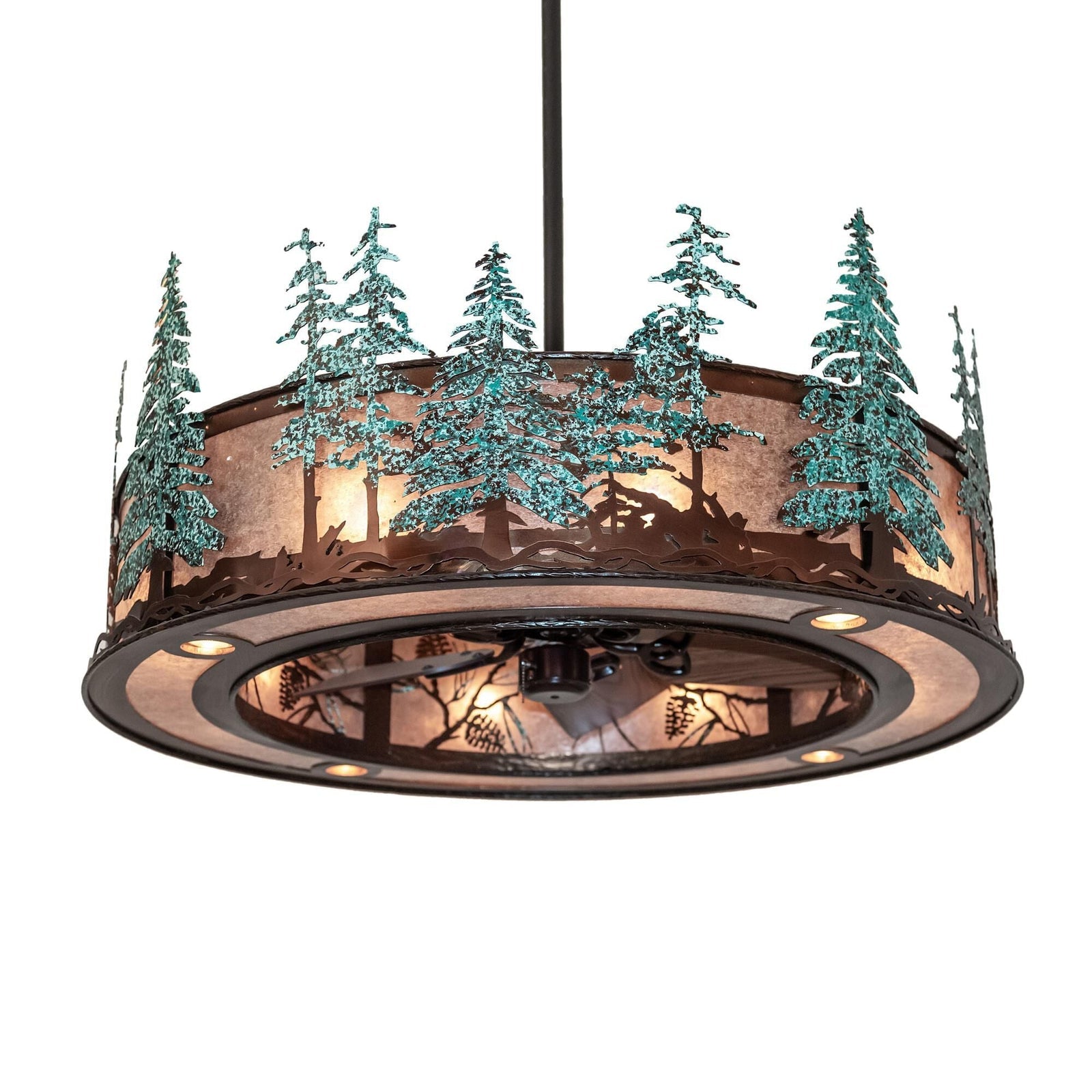 Round chandelier - Tessa Loom for dining room view 1