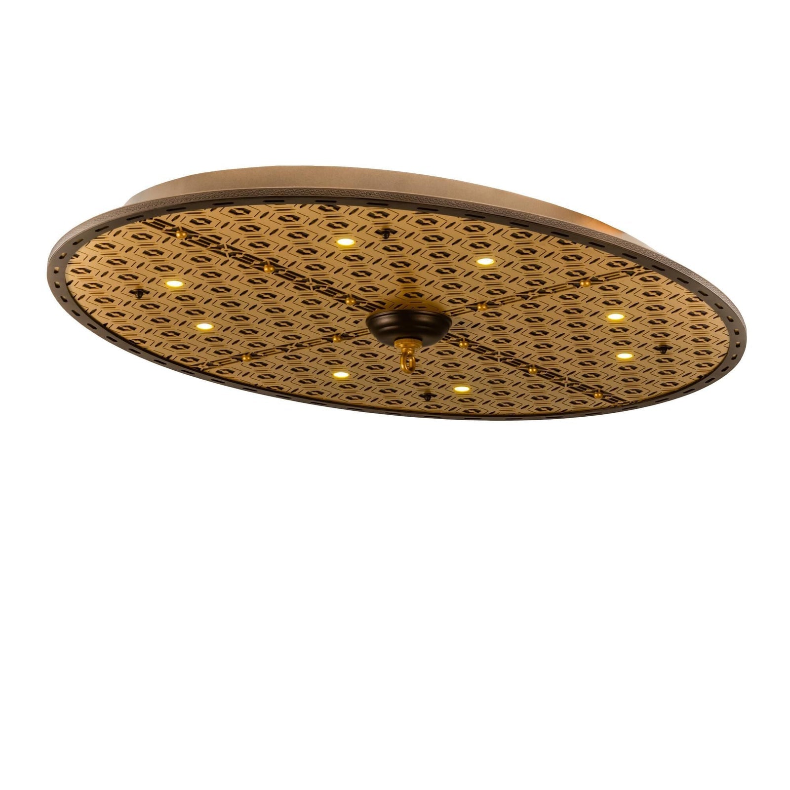 25-Light 48 in. LED Chandelier - Tova Loom for dining room view 1