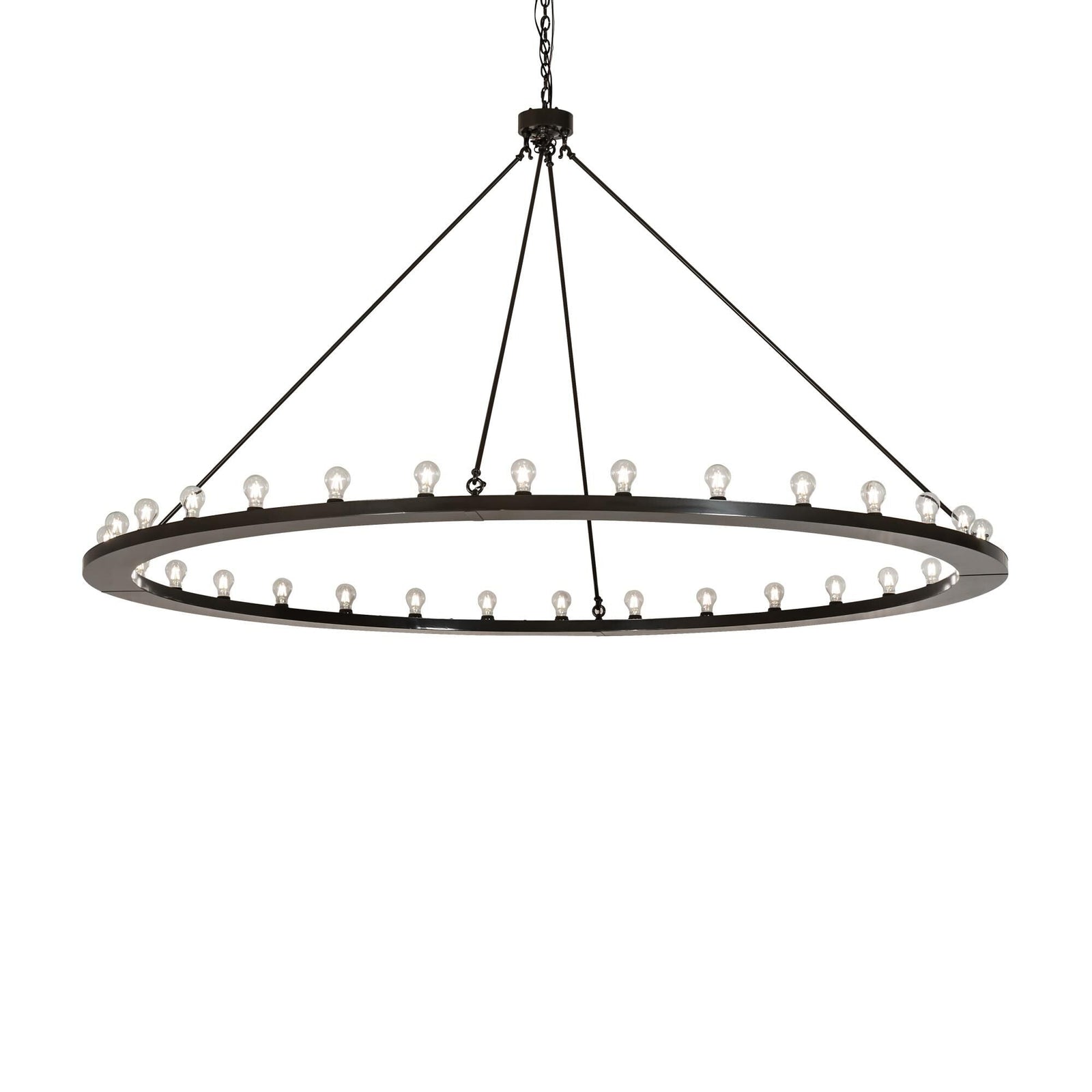 2-Light 96 in. Chandelier - Finch Ridge for dining room view 1