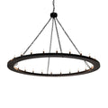 Candle chandelier - Bexley Loom for dining room view 1