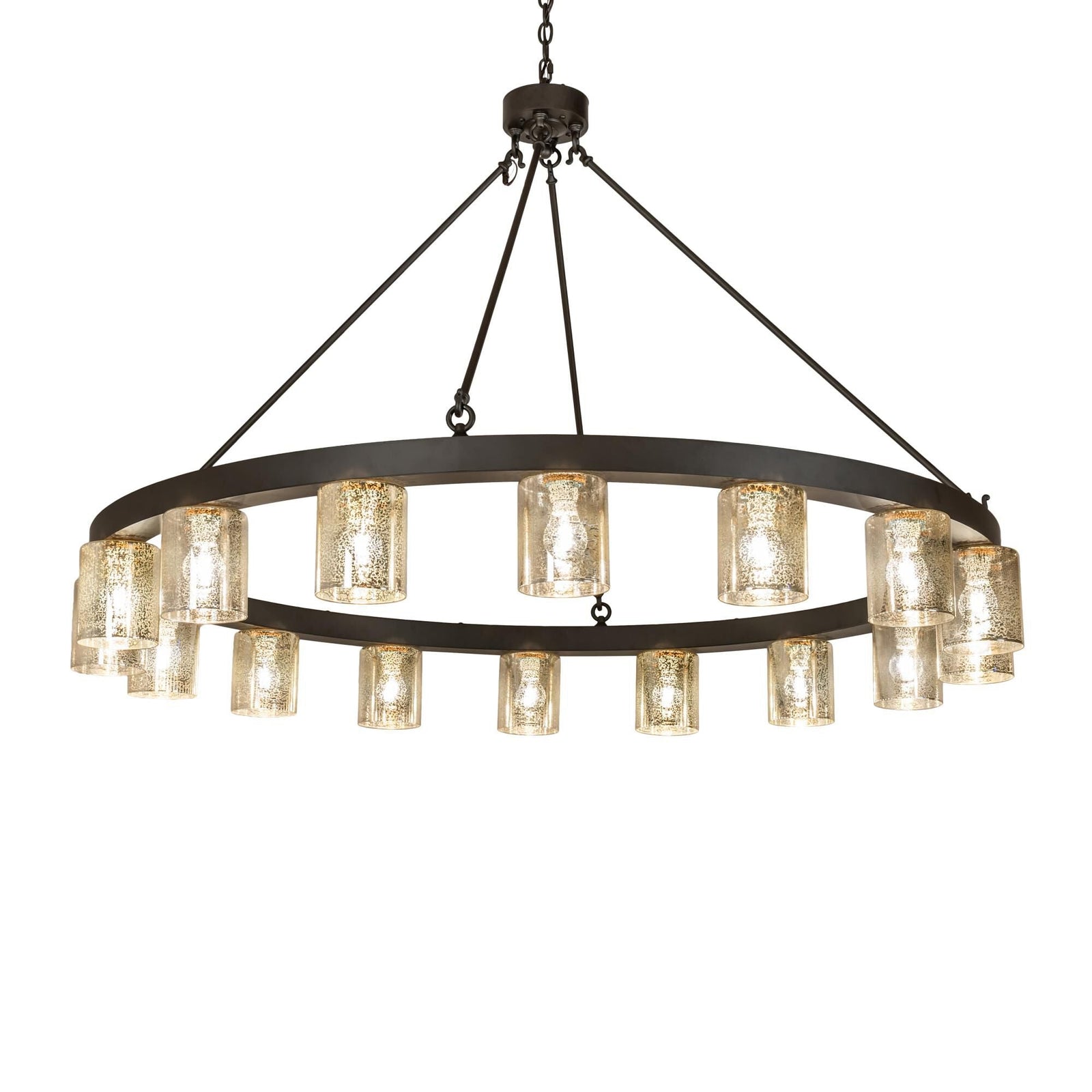 10-Light 62 in. Chandelier - Lyra Grove for dining room view 1