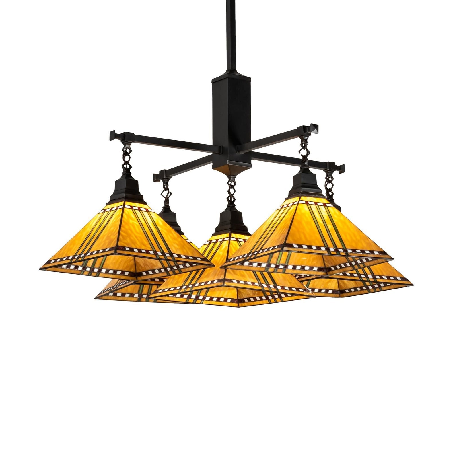 2-Light 54 in. Chandelier - Maia Grove for dining room view 1