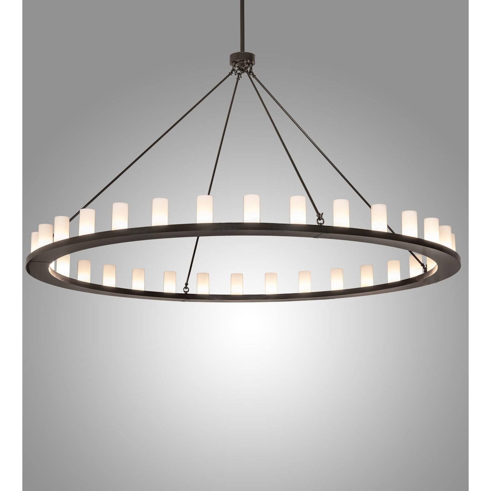 8-Light 96 in. Chandelier - Galen Grove for dining room view 1