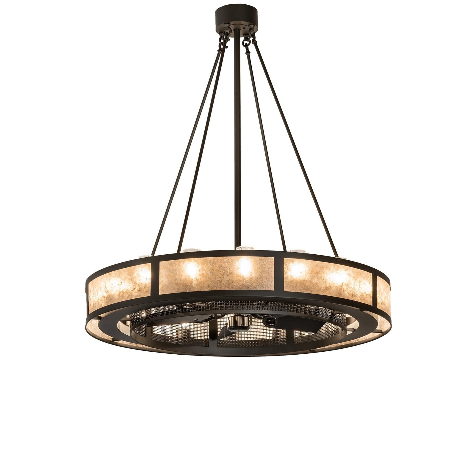 Candle chandelier - Alden Bloom for dining room view 1