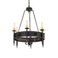 Candle chandelier - Xara Loom for dining room view 1