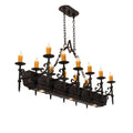 Candle chandelier - Oriel Bloom for dining room view 1