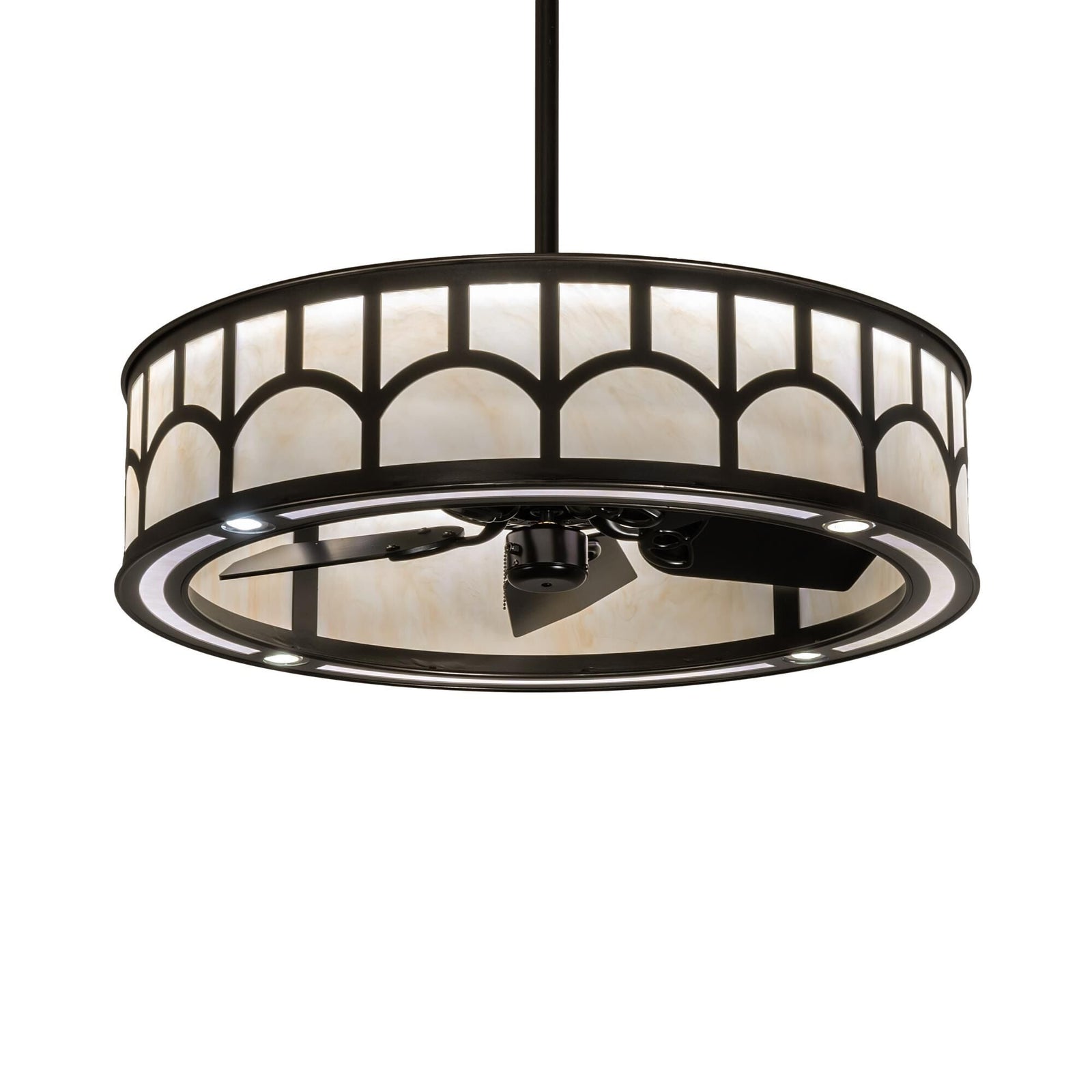 36 in. LED Chandelier - Onda Loom for dining room view 1