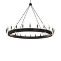 3-Light 96 in. Chandelier - Maris Loom for dining room view 1