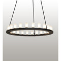 Candle chandelier - Zelia Ridge for dining room view 1