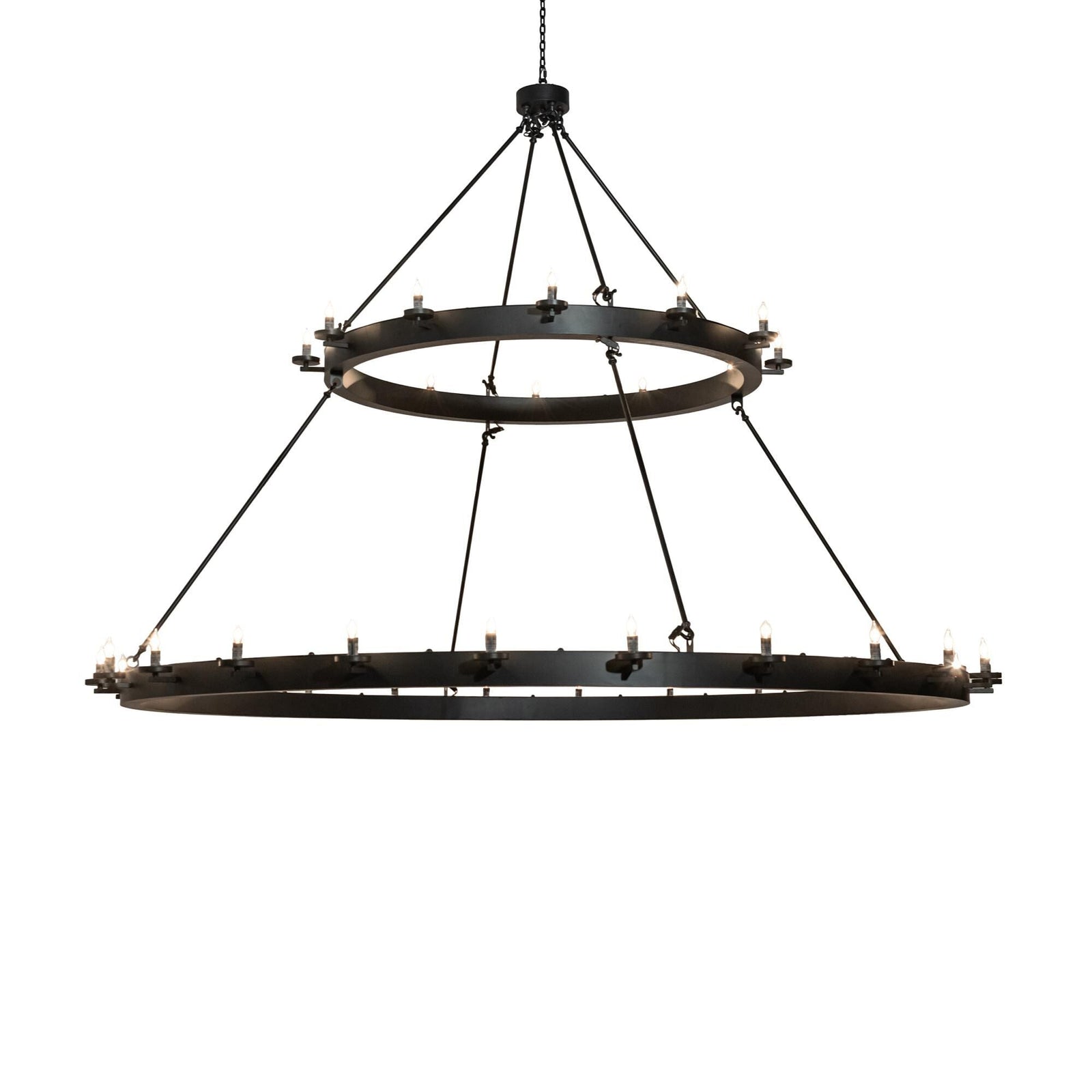 Candle chandelier - Kaia Grove for dining room view 1