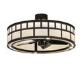 36 in. LED Chandelier - Vela Loom for dining room view 1
