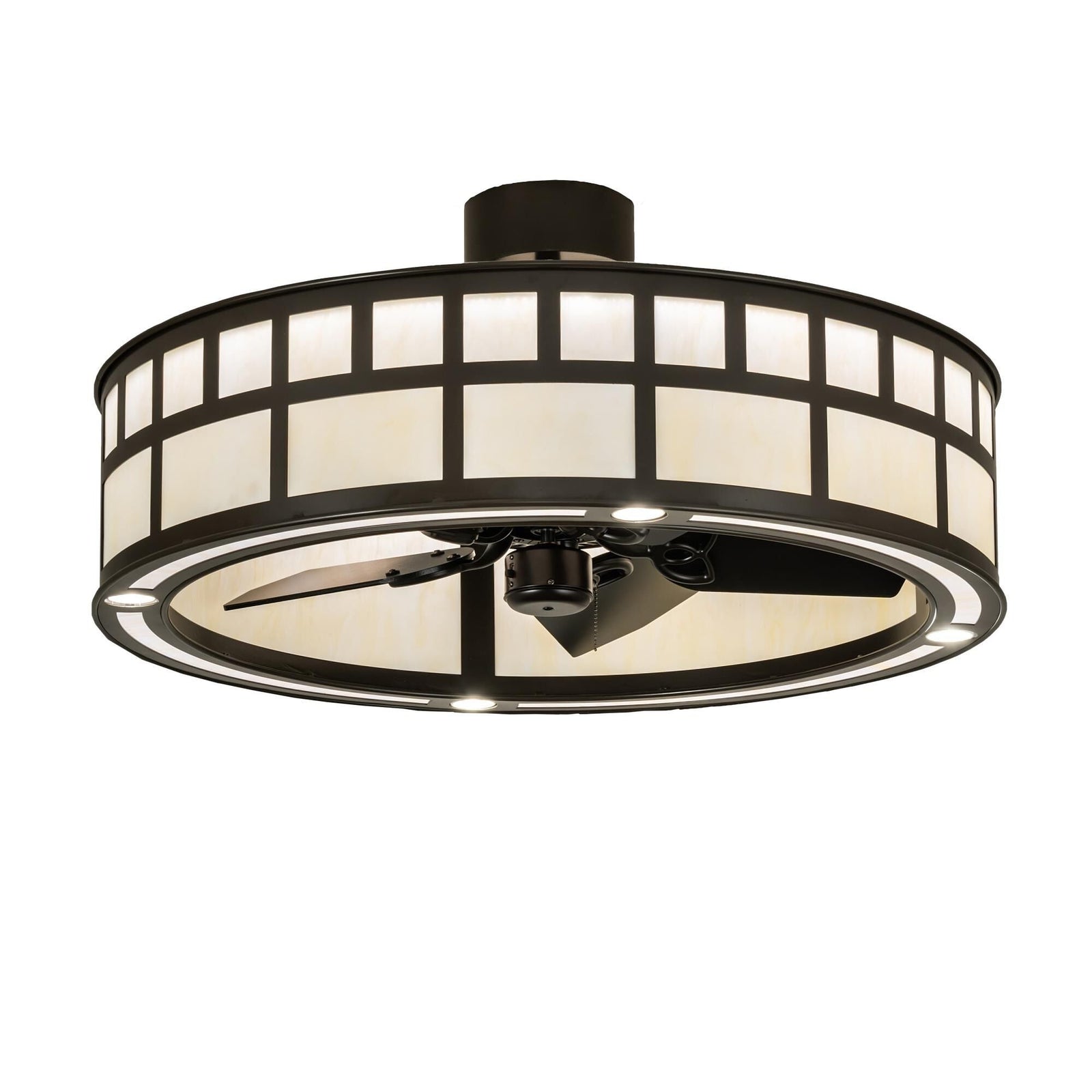 36 in. LED Chandelier - Vela Loom for dining room view 1