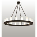 3-Light 48 in. Chandelier - Kairo Grove for dining room view 1