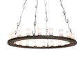 Candle chandelier - Rosa Halo for dining room view 1