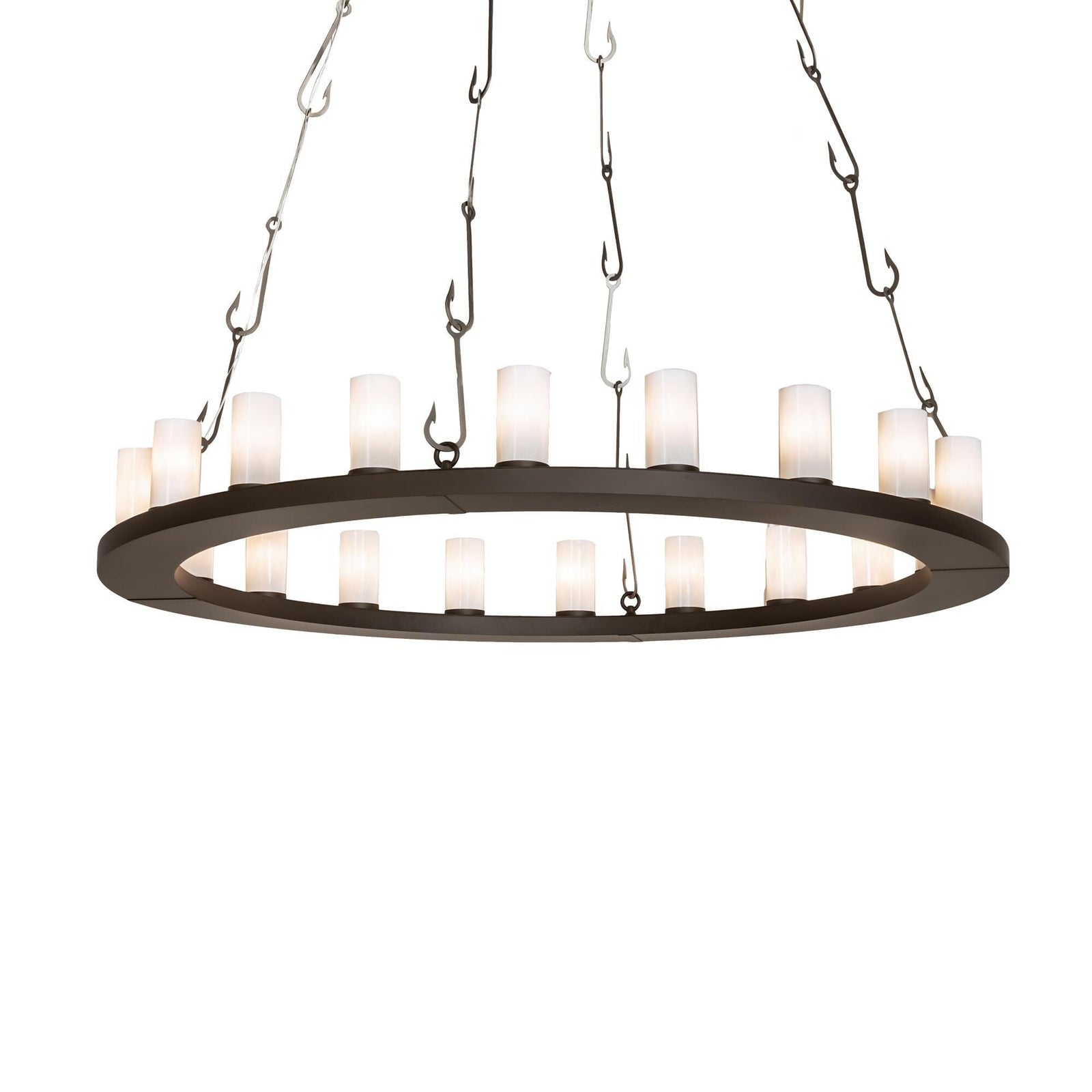 Candle chandelier - Rosa Halo for dining room view 1