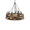 3-Light 55 in. Chandelier - Solene Cove for dining room view 1
