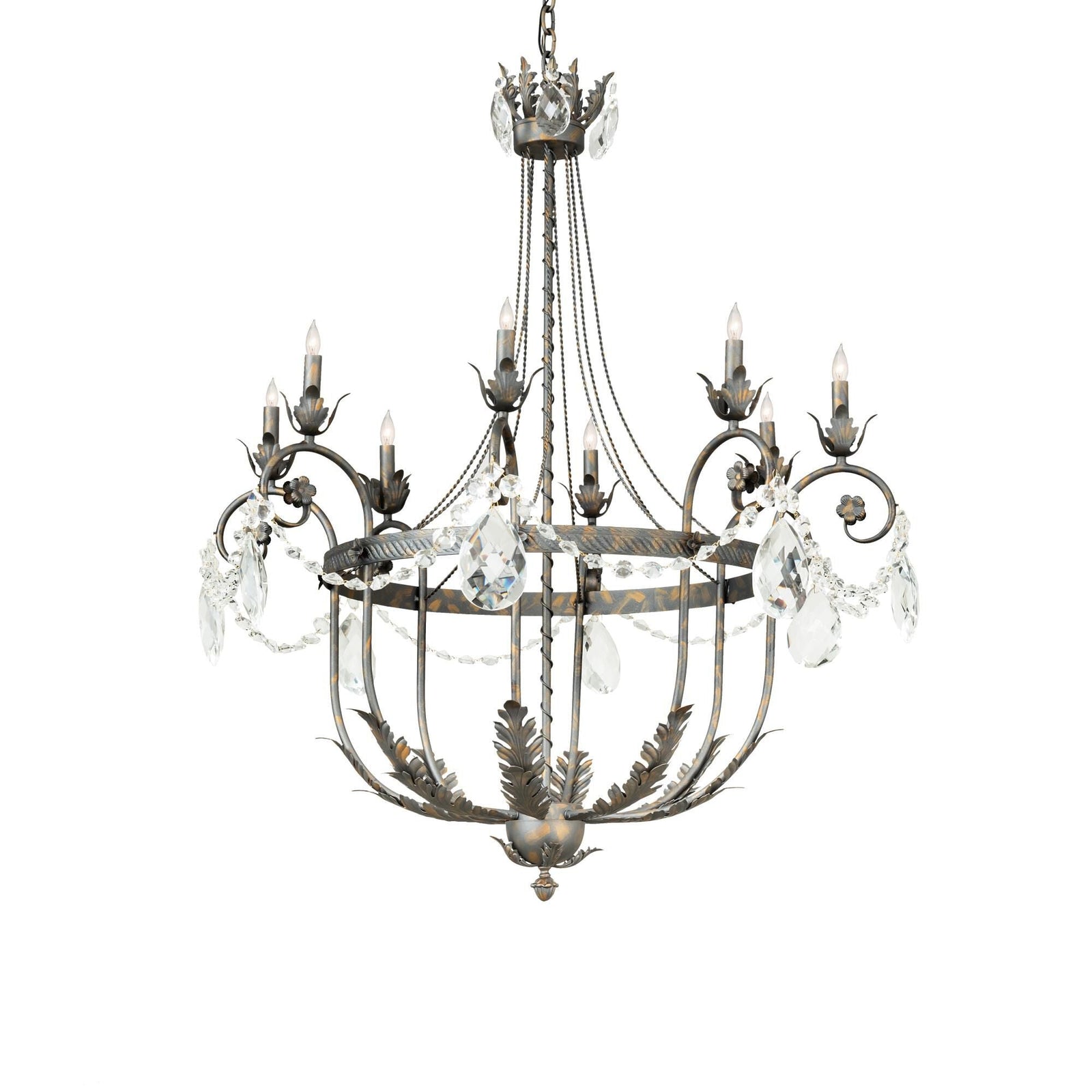 Candle chandelier - Evren Ridge for dining room view 1