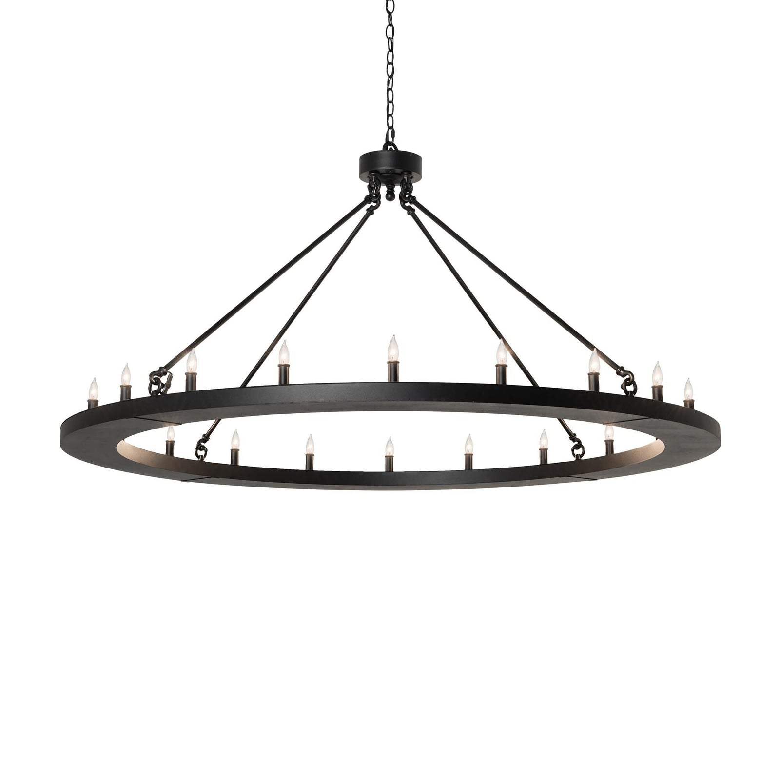 Candle chandelier - Tessa Luxe for dining room view 1