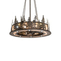 4-Light 48 in. Chandelier - Celeste Luxe for dining room view 1