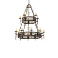 Candle chandelier - Ansel Halo for dining room view 1