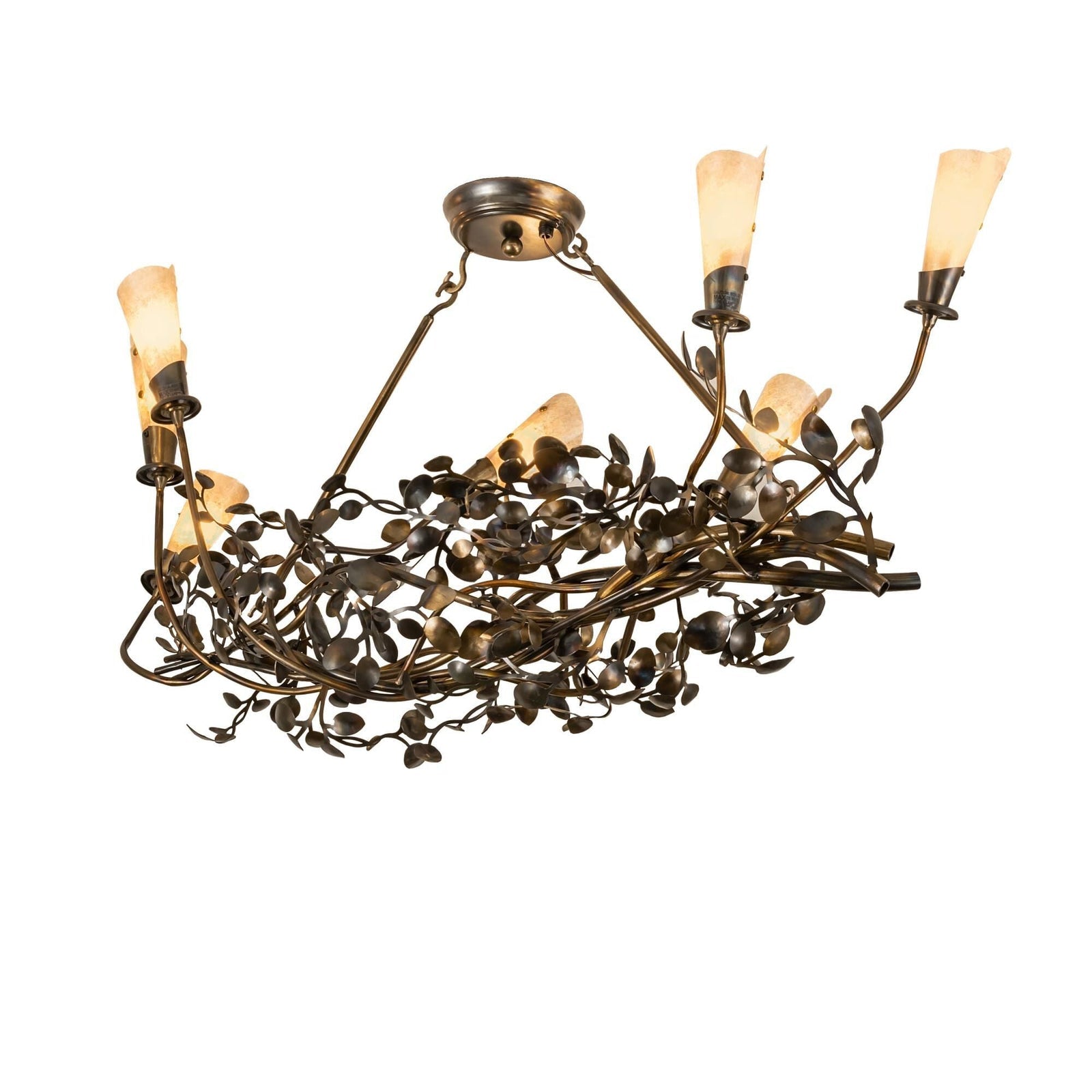 Candle chandelier - Gilda Halo for dining room view 1