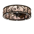 Round chandelier - Sable Loom for dining room view 1