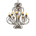 Candle chandelier - Zinnia Luxe for dining room view 1