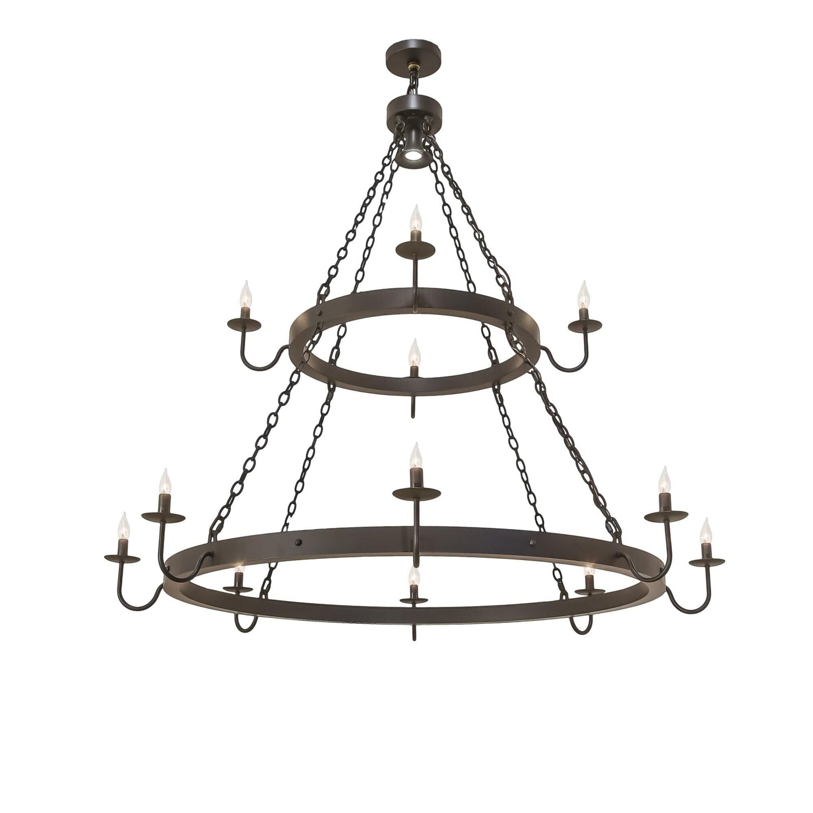 Candle chandelier - Bexley Grove for dining room view 1