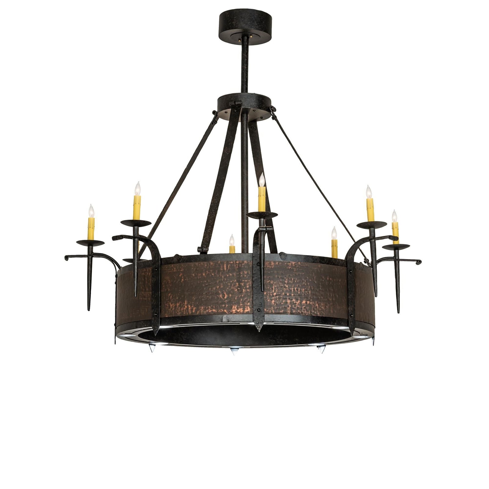Candle chandelier - Ilona Luxe for dining room view 1