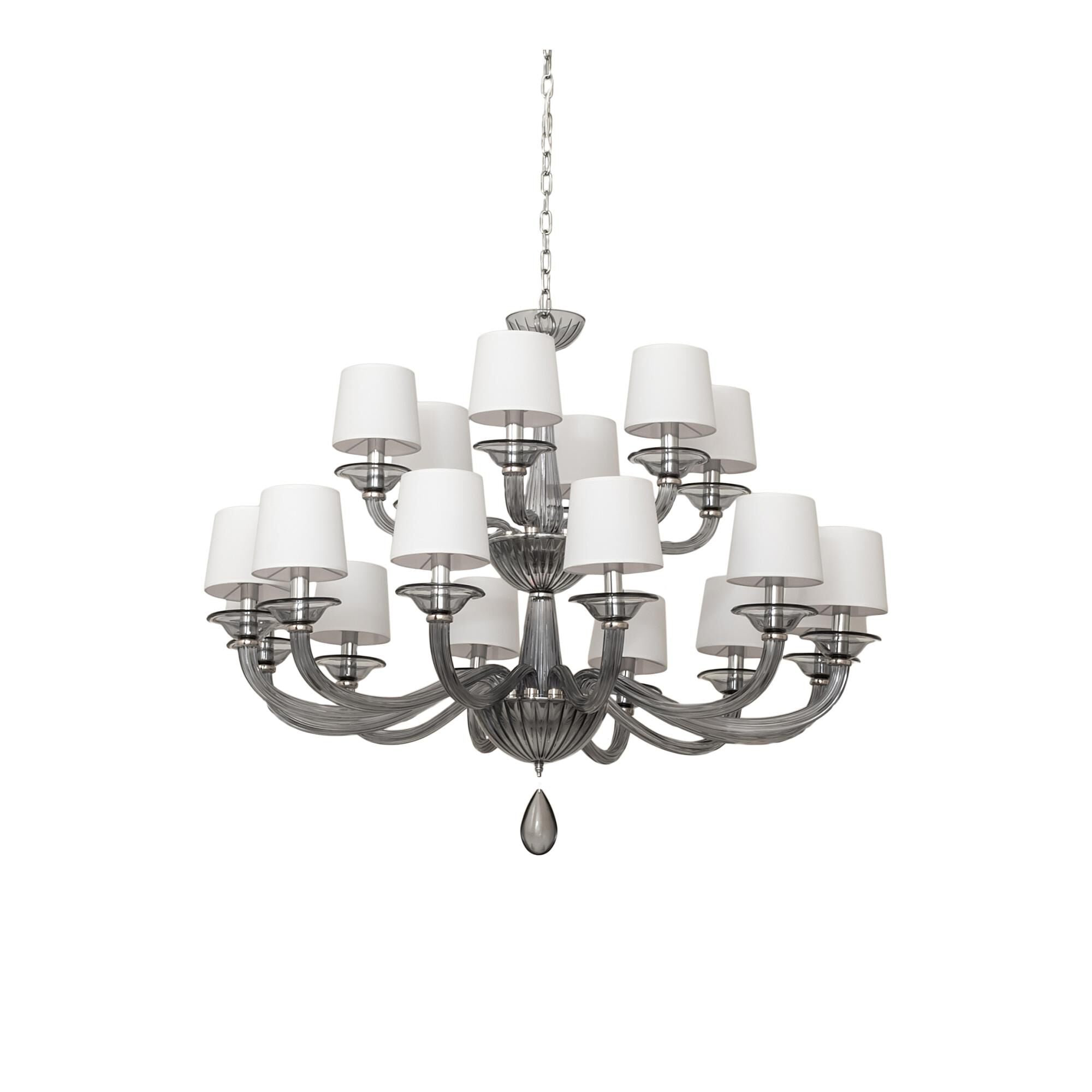 Candle chandelier - Ottilie Luxe for dining room view 4