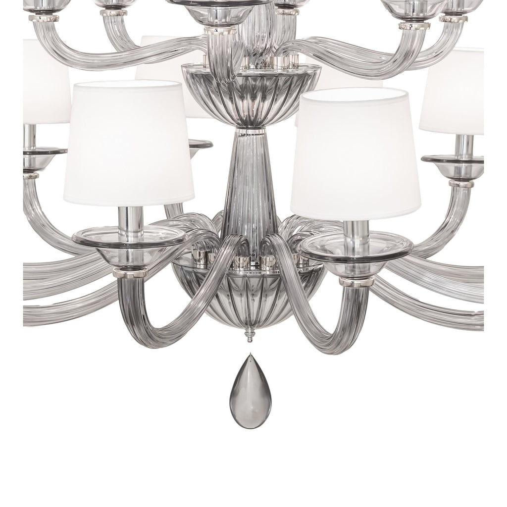 Candle chandelier - Ottilie Luxe for dining room view 2