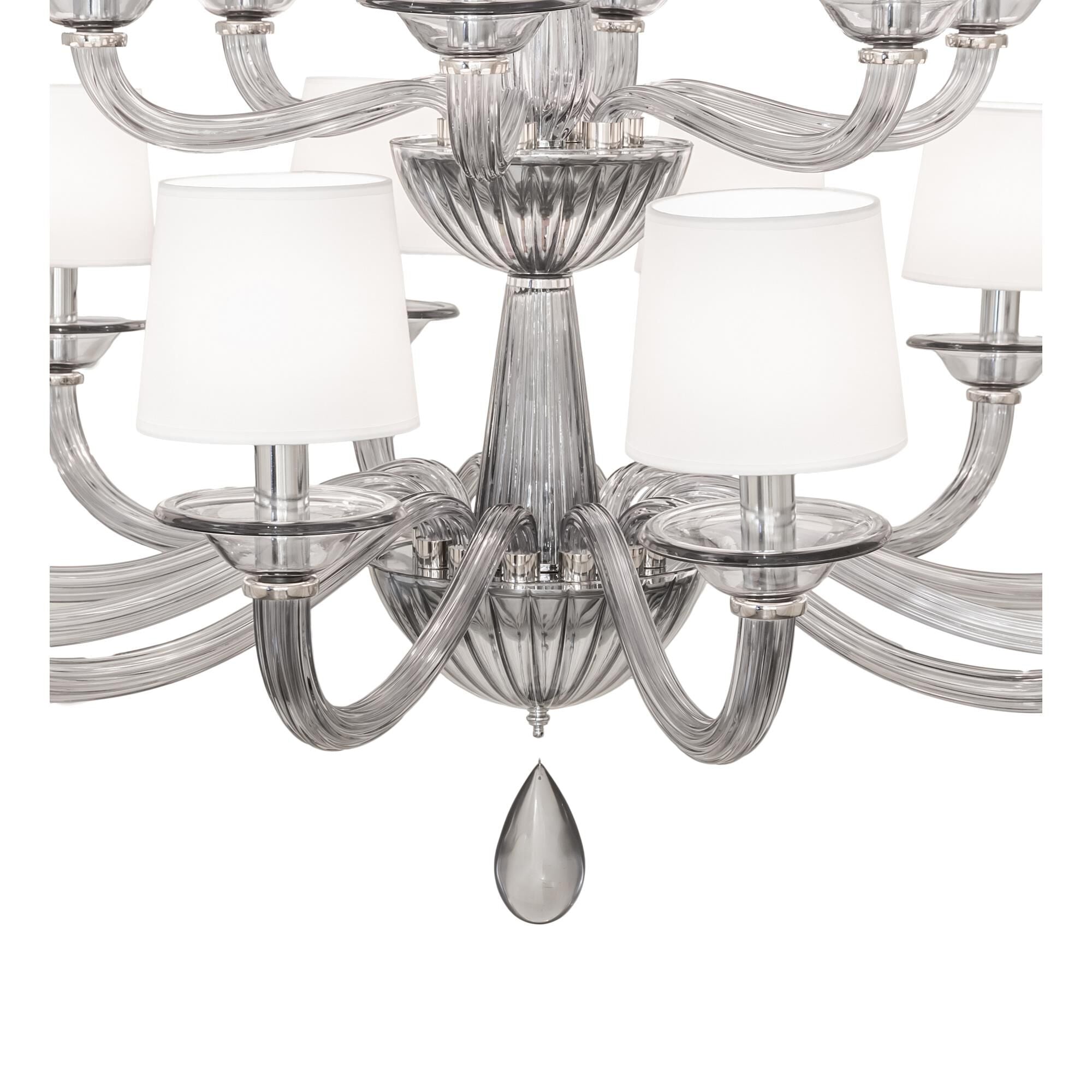 Candle chandelier - Ottilie Luxe for dining room view 2